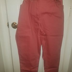 Rose pink jeans